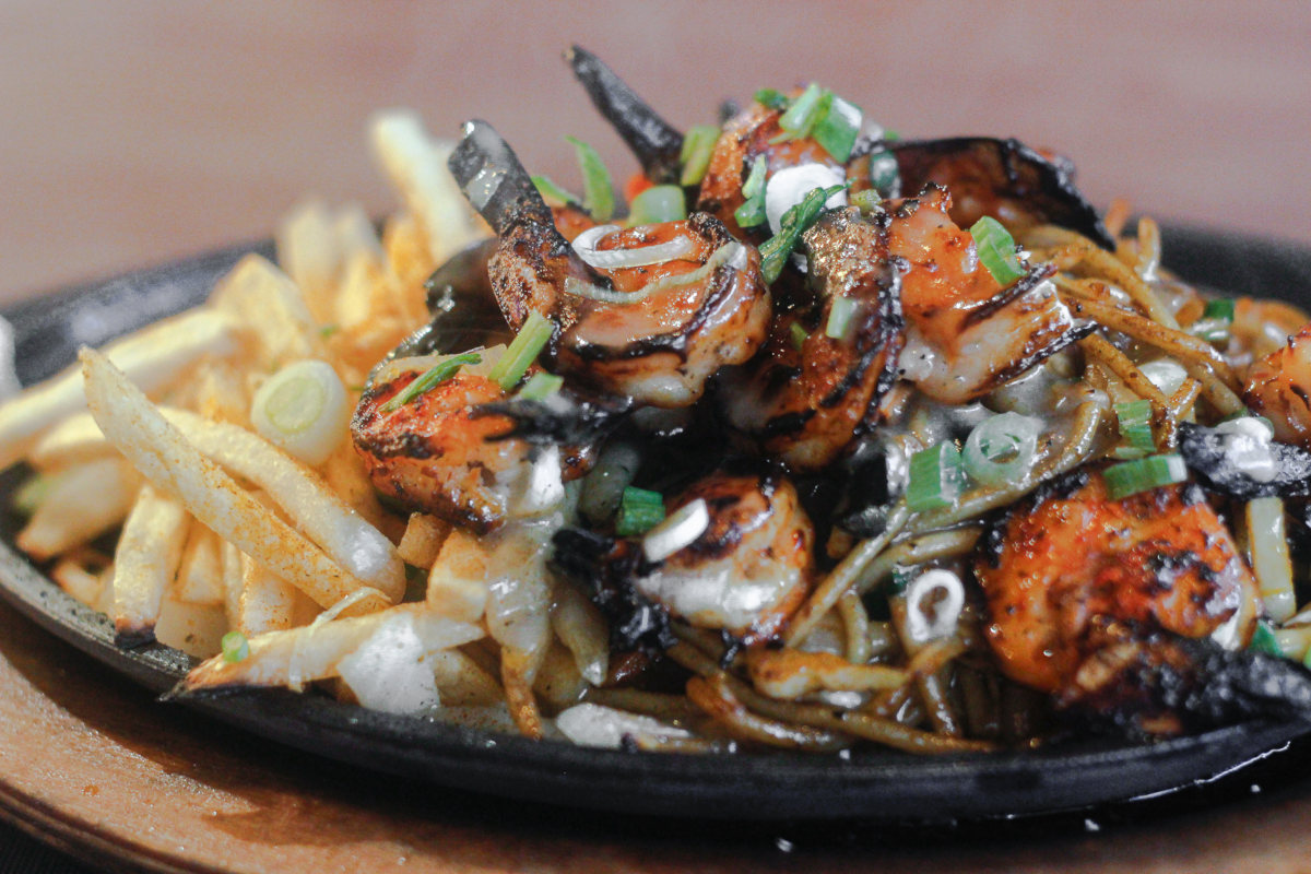 Shrimp sizzler